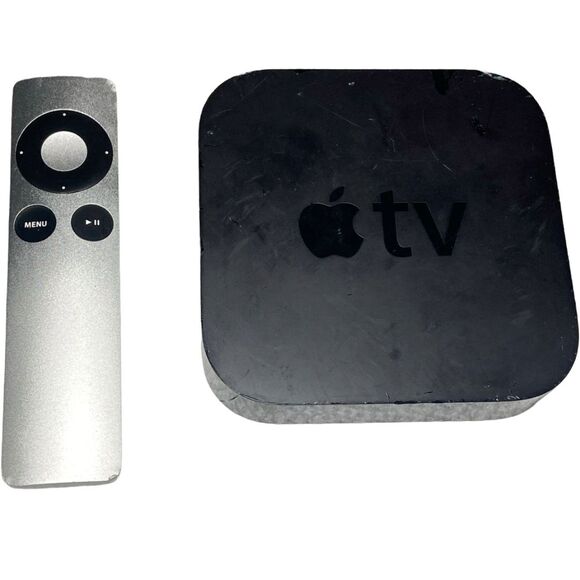 Apple TV 3rd Gen A1469 8GB 1080p HD Media Streamer Black AirPlay MD199LL/A - Picture 1 of 6